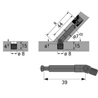 Hettich Gelenkdübel DU