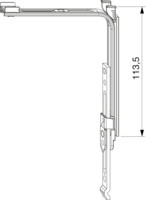 Eckumlenkungen senkrecht i.S.