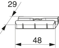 Schließteil 12L Eurofalz FT 30 mm 13V