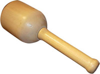 Klopfholz - Weißbuche - runder Kopf - 100mm