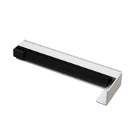 Alu-Gleitabschluss GAA400 weiß R.9016