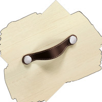 Hettich Befestigungssockel mit M4 Gewinde für Ledergriffe