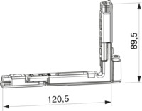MACO MM Falzecklagerband Multi Power Unterlage montiert links/rechts