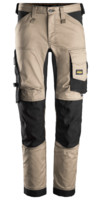 SNICKERS Stretch-Arbeitshosen "6341 2004" - Khaki/Schwarz - ohne Holster