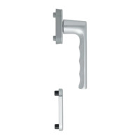 HOPPE Hamburg Fenstertür Halb-Grt. Innen HG-A PZ