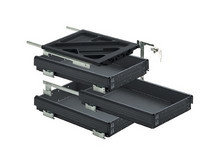 Hettich Container-Set mit Teilauszügen, Push to open