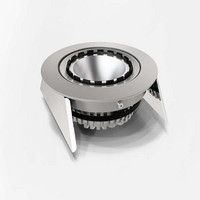 HALEMEIER LED Einbauleuchte SuperSwing 12VDC Alu Optik Neutral weiß