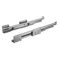 HETTICH Vollauszug Actro-Set für ArciTech-System - mit Silent System - P2OS kompatibel - links/rechts - EB 12 (KD ≤ 19 mm)