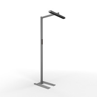 TOPFORM LIGHT - Intelligente Bürolampe  für höhenverstellbar Tische - Stehlampe