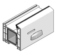 GKG Wasserschlitzkappen "Topform", klemmbar, mit Windstop