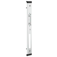 GU-Schließblech m. AT Stück für Stulpbeschlagnut / NL:14mm / 216x30x5 DIN - links/rechts