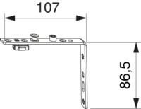 MACO MM Dreh-Kippbandstulp fix AS/DTuni/PVC FFB