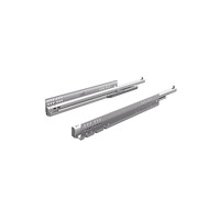 HETTICH Vollauszug Quadro V6+-Set - mit Push to open - Aufschiebemontage - links/rechts - EB 20 (KD ≤ 16 mm)