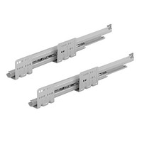 Hettich Auszugsführung Actro mit Silent System / Push to open Silent, 40 kg, 500 mm, Korpusseitendicke 16 mm (EB 15), rechts
