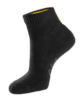 SNICKERS Baumwoll-Sneakersocken 3er-Pak 9221 0400 Schwarz Gr. 45-48