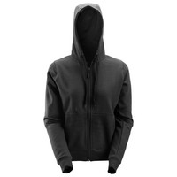 SNICKERS Damen Hoodie mit Reißverschluss 2806 0400 Schwarz