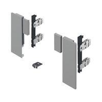 HETTICH AvanTech YOU Set Verbinder für gestaltbare Innenfront, Systemhöhe 187, Für Zarge mit Illumination
