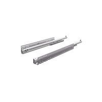 Hettich Vollauszug Quadro V6+-Set - mit Push to open - Aufschiebemontage - links/rechts - EB 20 (KD ≤ 16 mm)