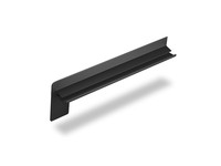 Alu Bordstück - aufsteckbar Klinker - Anthrazitgrau 7016 matt