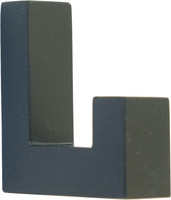 * TOPFORM Garderobenhaken PROTI - Zamak - schwarz