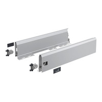 Hettich ArciTech  Zargen-Sets - Links/Rechts - Höhe 126 mm