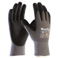 Nylon-Strickhandschuhe "Maxiflex® Ultimate AD-APT" - Grau/Schwarz