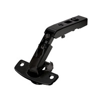 Hettich Intermat 50°/65°-Scharniere für Eckschrankfalttüren - ohne Schließautomatik - Topf im Sensys Design - Obsidianschwarz
