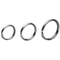 Schlüsselringe - Stahl gehärtet vernickelt