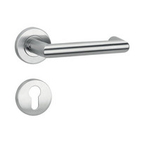 TOPFORM Obj.-Rundrosetten-Garnituren "MERKUR" - Edelstahl - Antipanik