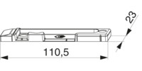 MACO Kippschließteil FT24 13V links/rechts