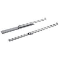 HETTICH Teilauszug Quadro 25 BM-Set (Bodenmontage) - mit Push to open - Aufsteckmontage - links/rechts